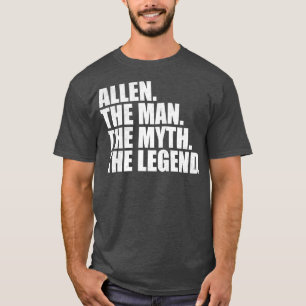 Camiseta Allen Nome Allen Nome próprio Allen