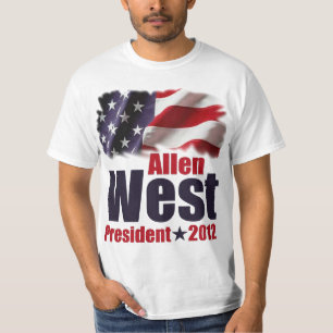 Camiseta Allen ocidental para o presidente 2012
