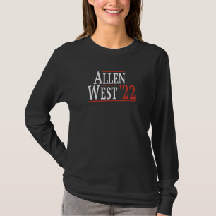 Camiseta Allen West 22 Para Governador Do Texas