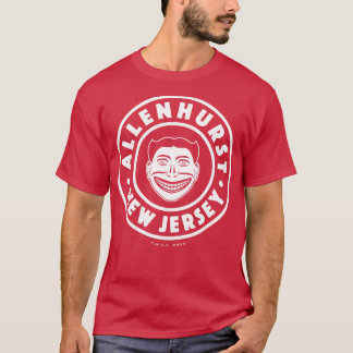 Camiseta Allenhurst New Jersey Circle White