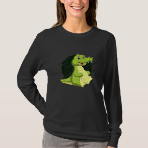 Camiseta Alligador-Cinto Répteis Zoológico Pôs Crocodilo