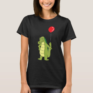 Camiseta Alligador com crocodilo de balão