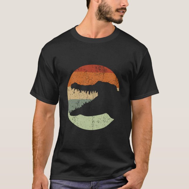 Camiseta Alligator Animal Crocodile Reptile Crocodile (Frente)
