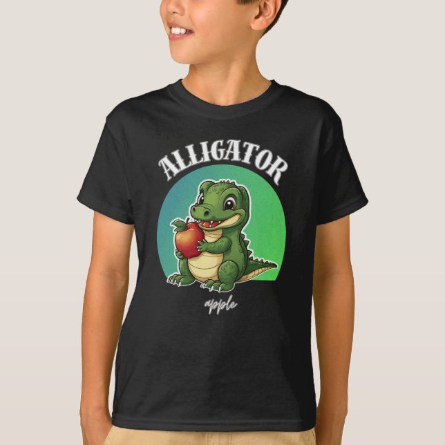 Camiseta Alligator Apple Cute (Frente)