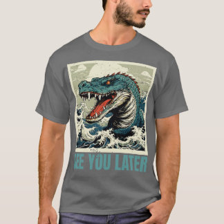 Camiseta Alligator Consulte Você Mais Tarde