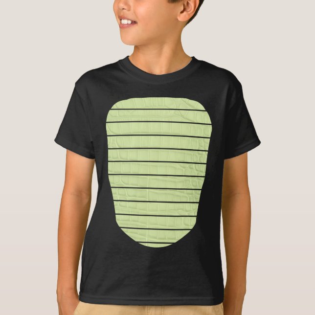 Camiseta Alligator Crocodile Lizard Dinosaur Belly Hallowee (Frente)