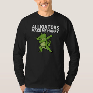 Camiseta Alligator Designs For Men Women Reptile Gator