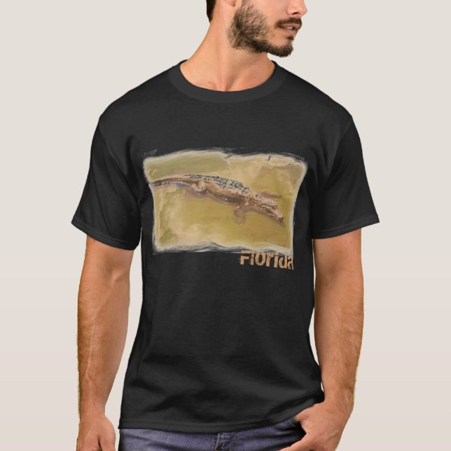 Camiseta Alligator Florida cara shirt (Frente)