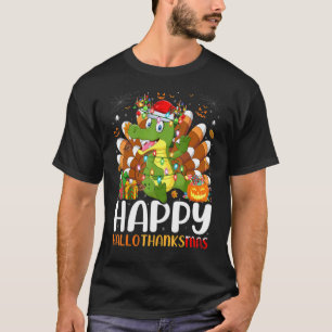 Camiseta Alligator Halloween Christmas Happy Hallothanksma
