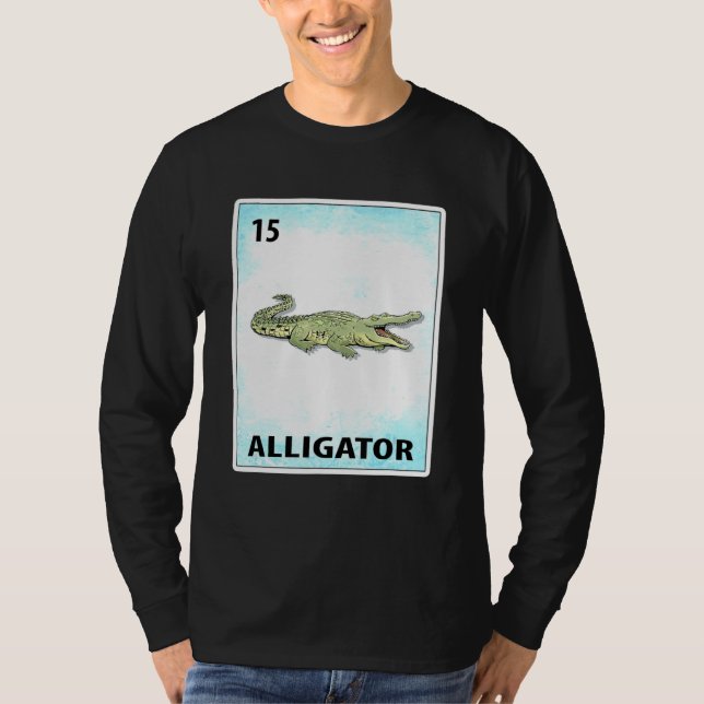 Camiseta Alligator Mexican Cards (Frente)