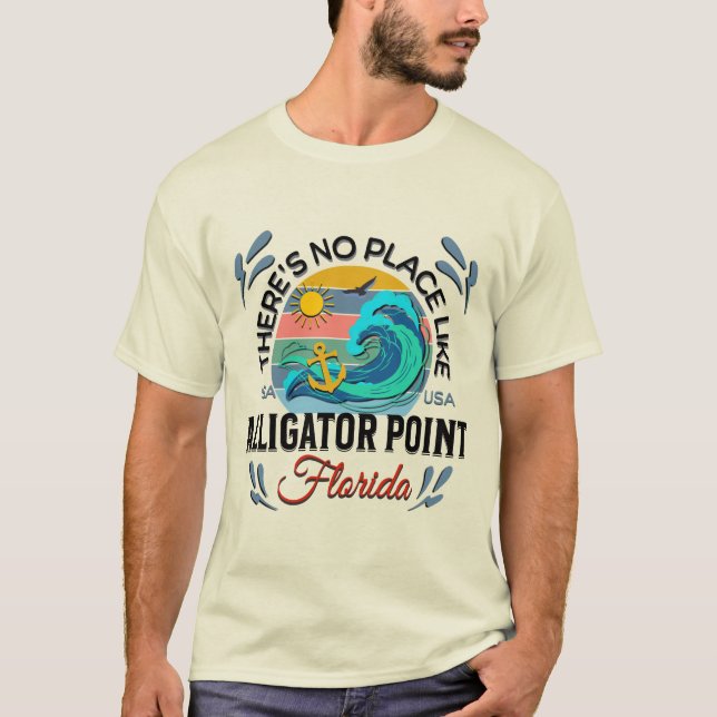 Camiseta Alligator Point, Florida (Frente)