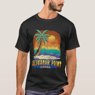 Camiseta Alligator Point Florida Vintage afressou Souveni