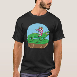 Camiseta Alligator Unicorn Crocodilo Gator Réptil Men Boy