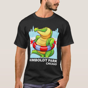 Camiseta Alligator Watch Chicago Humboldt Park Lagoa Rescu
