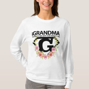 Camiseta Allin Cinza "iGRANDMA"