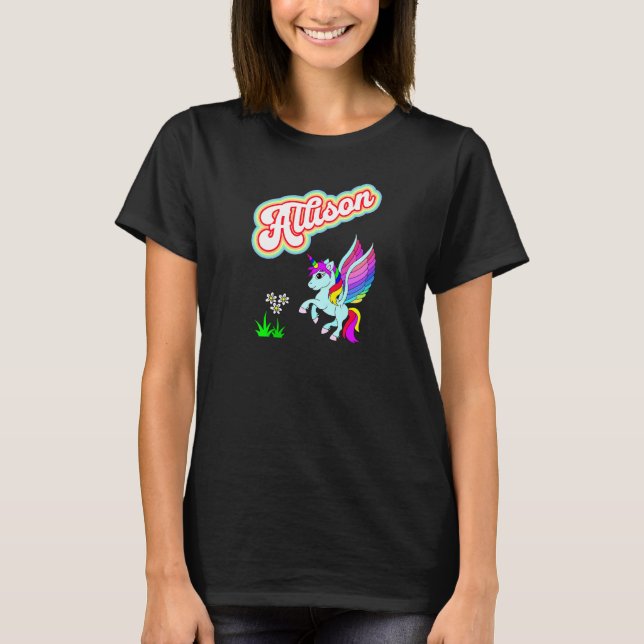 Camiseta Allison Unicórnio (Frente)