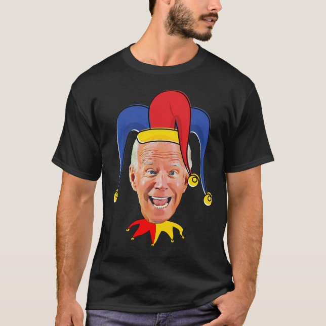 Camiseta Allons Brandon Louisiana Flag Biden Jester Joe T-S (Frente)