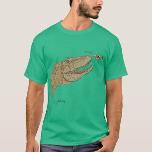 Camiseta Allosaurus Boop Frente Apenas Design