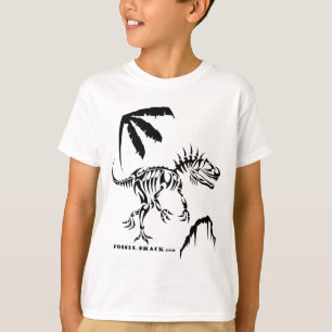 Camiseta Allosaurus pela barraca fóssil