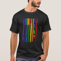 Ally LGBT LGBT Orgulho Arco-Íris Bandeira American