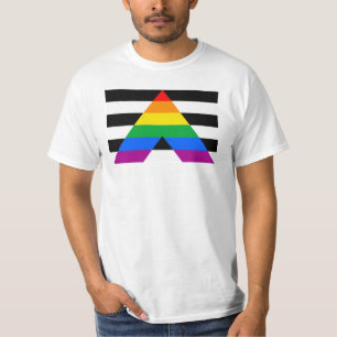 Camiseta Ally Pride Flag