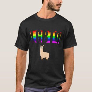 Camiseta Ally Pride LGBTQ Igualdade Rainbow Lésbica Gay Tra