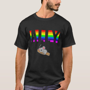 Camiseta Ally Pride LGBTQ Igualdade Rainbow Lésbica Gay Tra