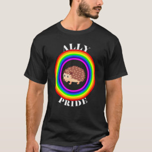 Camiseta Ally Pride LGBTQ Igualdade Rainbow Lésbica Gay Tra