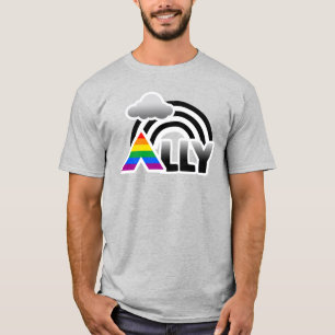 Camiseta Ally Pride Rainbow T-Shirt