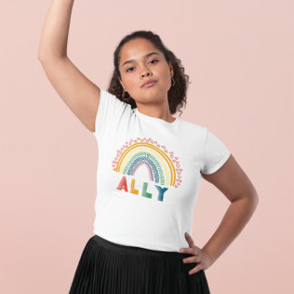 Camiseta Ally Rainbow Shirt