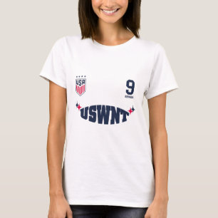 Camiseta Ally Sentnor 9 Branco Uswnt Licenciado Oficialment