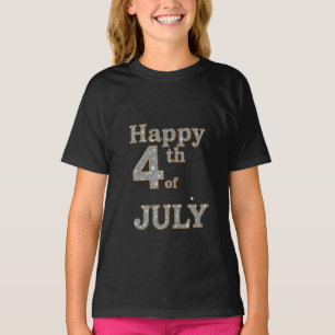Camiseta Alma Americana: Vibrações Clássicas do 4 de Julho