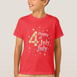 Camiseta Alma Americana: Vibrações Clássicas do 4 de Julho