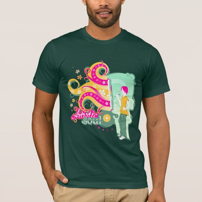 Camiseta Alma artística (Frente)