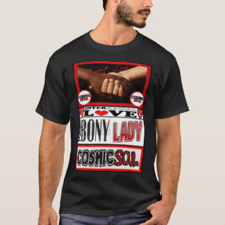 Camiseta Alma cósmica - senhora do ébano