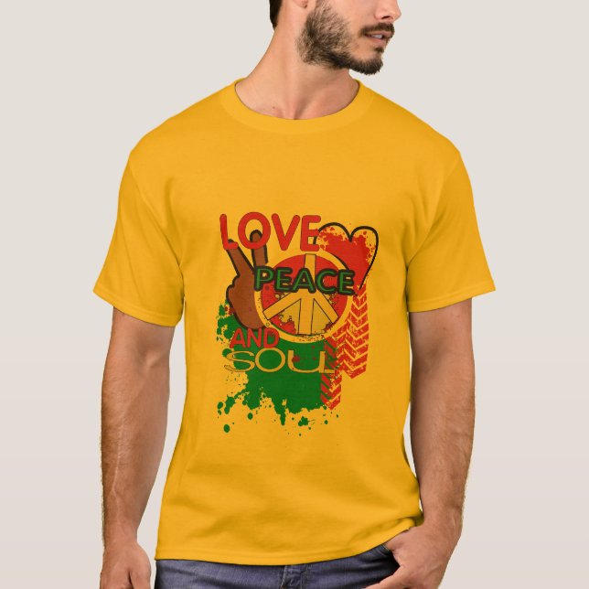CAMISETA ALMA DA PAZ LUV (Frente)