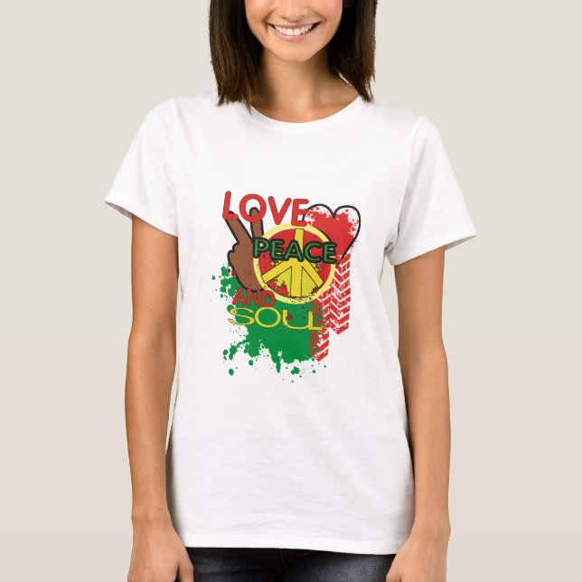 CAMISETA ALMA DA PAZ LUV (Frente)