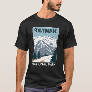 Camiseta Alma de acampamento de montanha do Parque Nacional