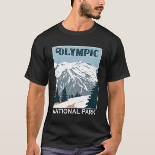 Camiseta Alma de acampamento de montanha do Parque Nacional