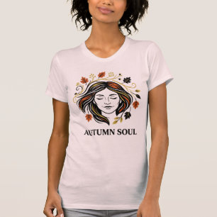 Camiseta Alma de Outono Mulher Botânica