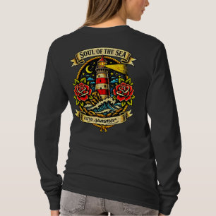 Camiseta Alma do Mar Tatuagem de Marinheiro Old School para