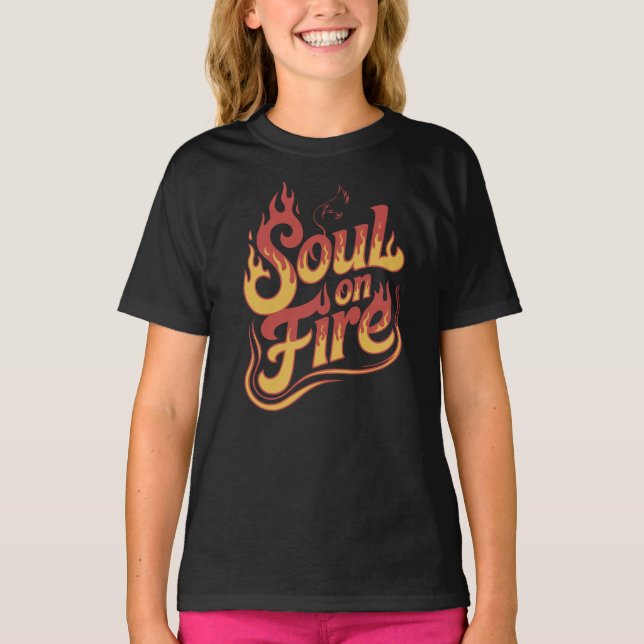 Camiseta Alma em Chamas (Frente)