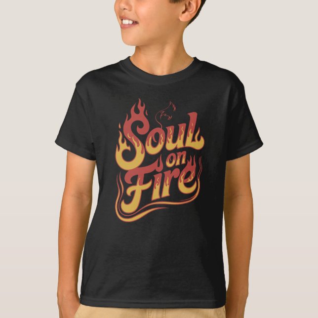 Camiseta Alma em Chamas (Frente)