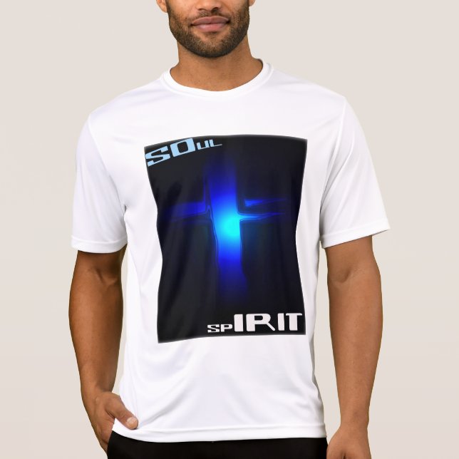 Camiseta "Alma, espírito " por Michael Crozz (Frente)
