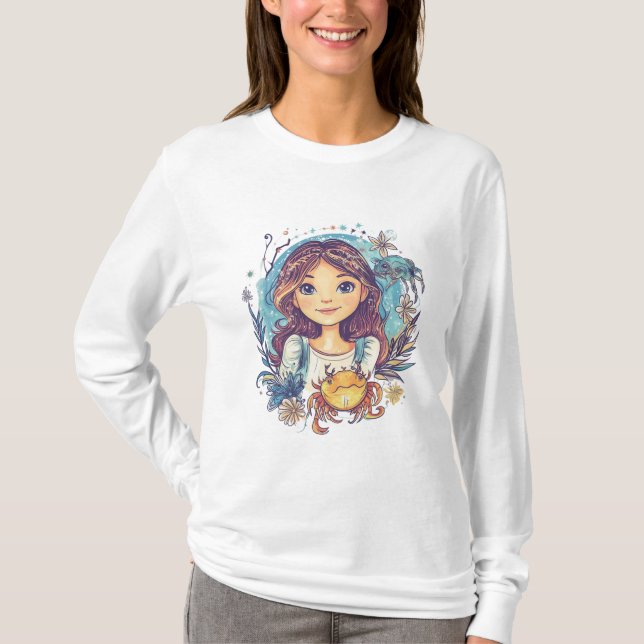 Camiseta Alma Gentil do cancer (Frente)