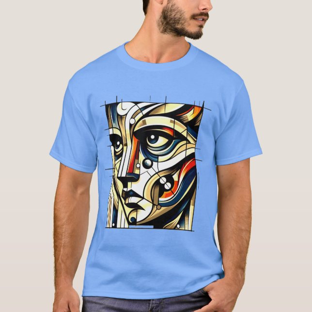 Camiseta Alma Geométrica (Frente)