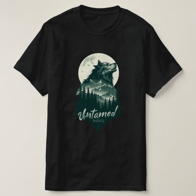 Camiseta Alma Indomada (Frente do Design)
