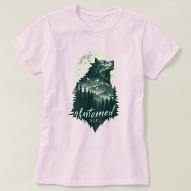 Camiseta Alma Indomada (Frente do Design)