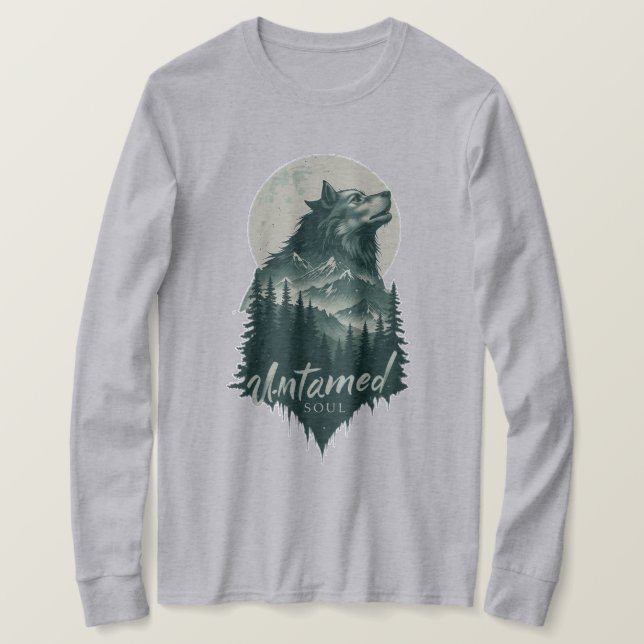 Camiseta Alma Indomada (Frente do Design)