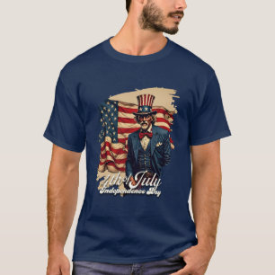 Camiseta Alma Orgulhosa do 4 de Julho